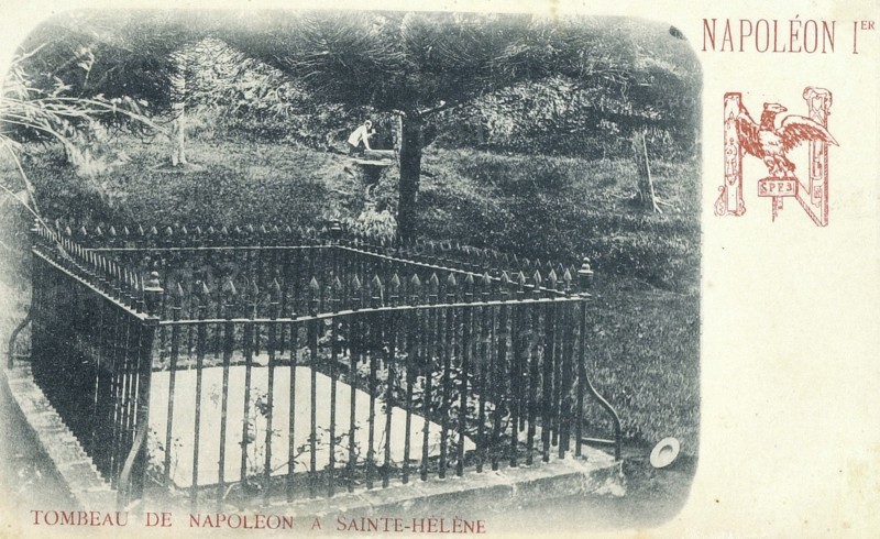 The Grave of Napoleon I in Saint-Helene.
5th May 1821