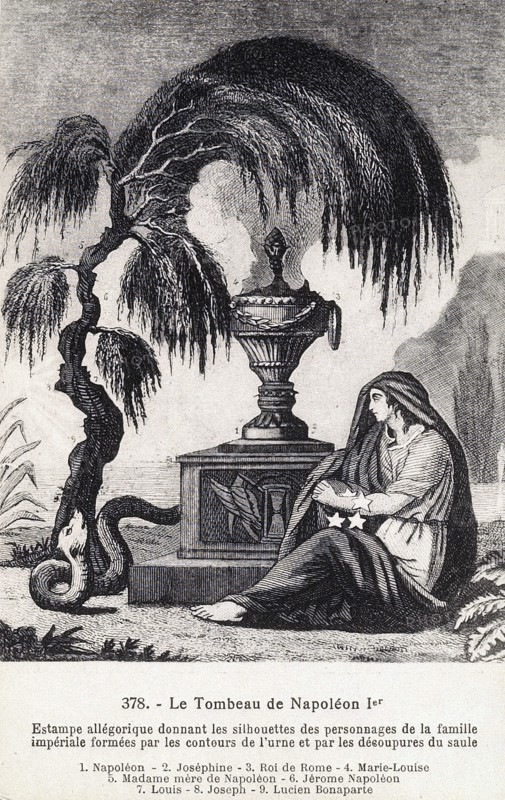 The Grave of Napoleon I in Saint-Helene.
5th May 1821