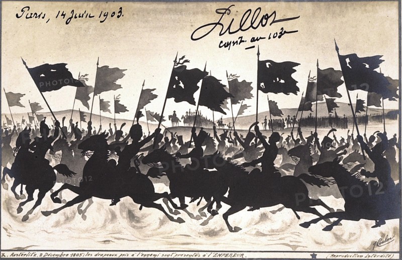 La bataille d'Austerlitz.