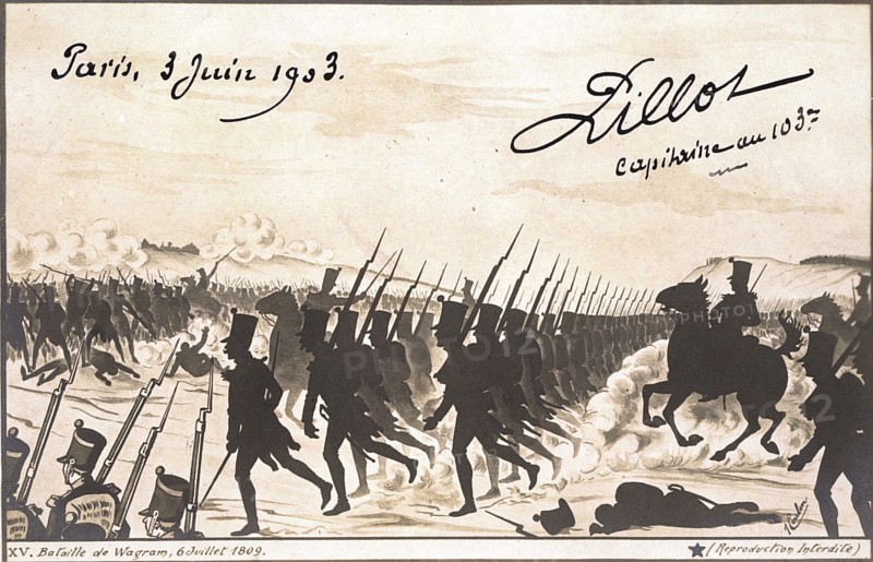 La bataille de Wagram.