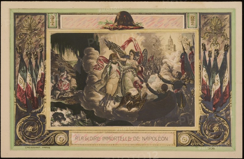 A la gloire immortelle de Napoléon 1er : allégorie.