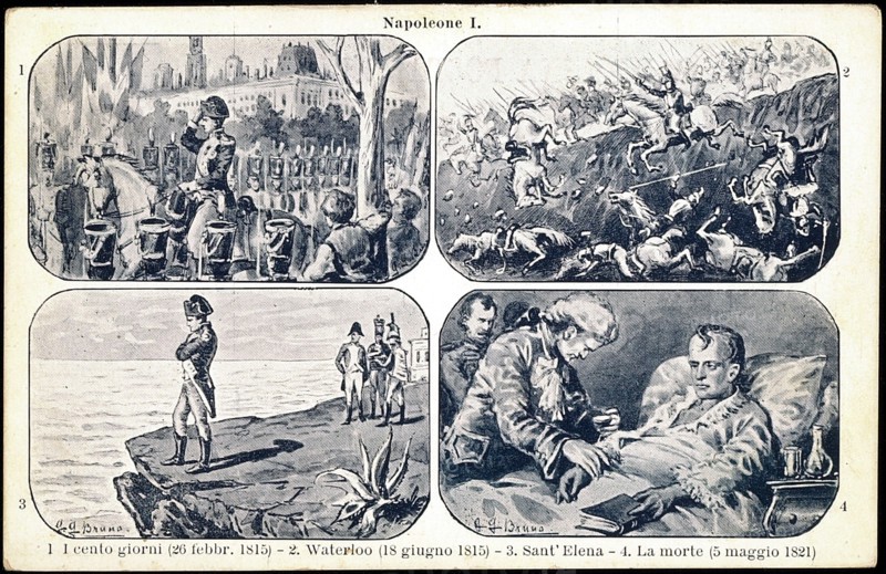 Scènes de la vie de Napoléon 1er.