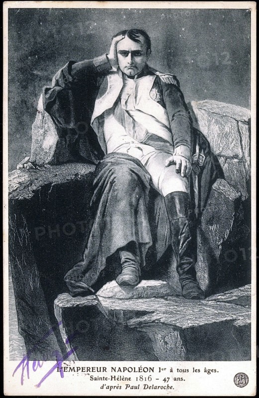 Portrait of Napoléon 1er in St. Helena