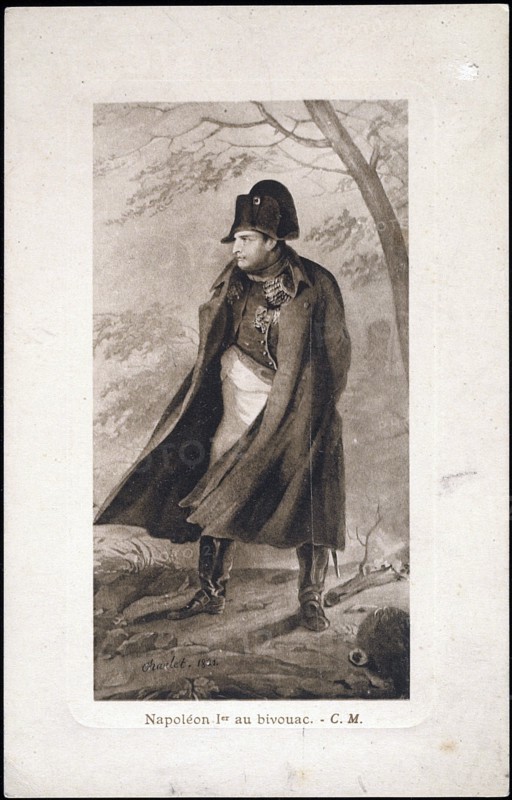 Napoléon 1er au bivouac.