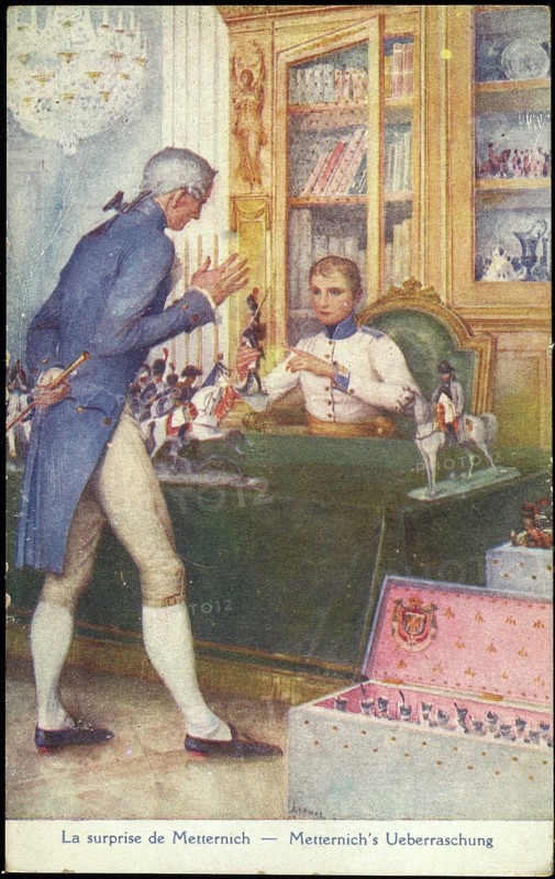Portrait of Napoleon II, son of Napoleon I.