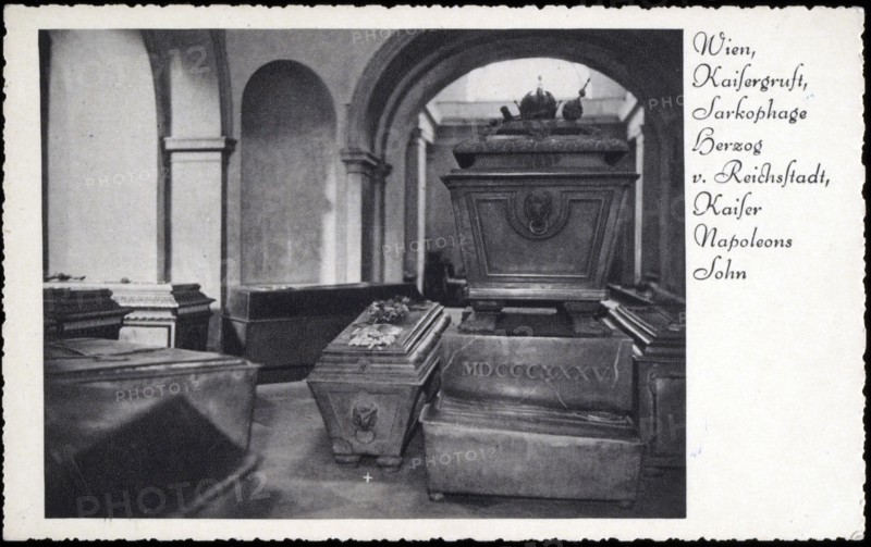Tomb of Napoleon II in Vienna.