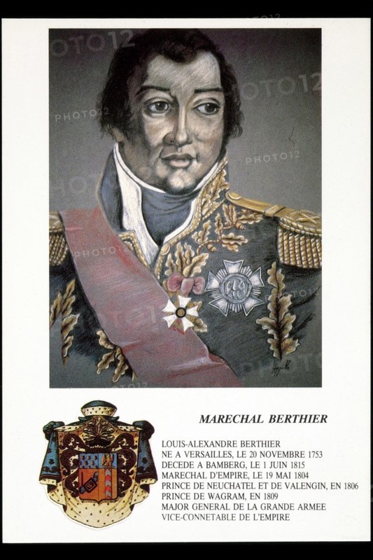 Portrait of Marshal Berthier.