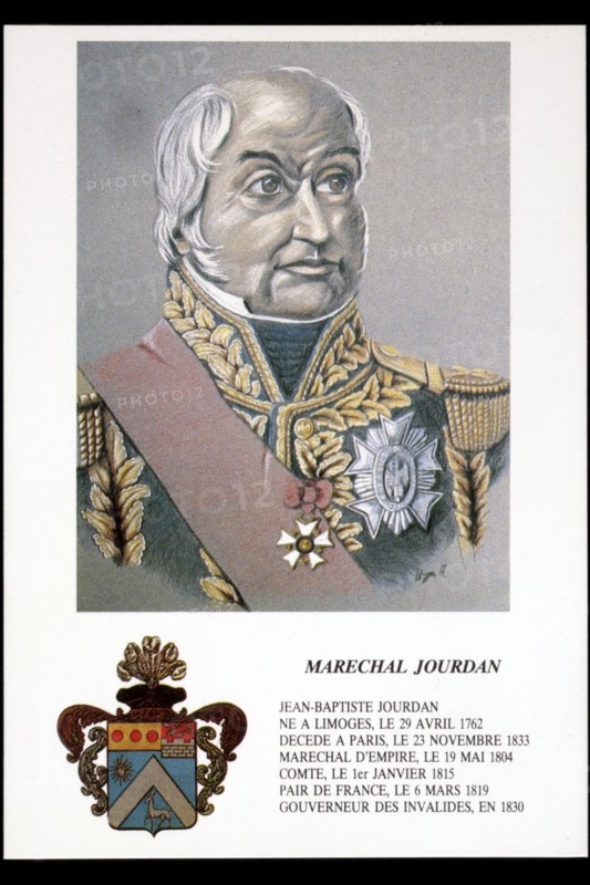 Portrait du maréchal Jourdan.