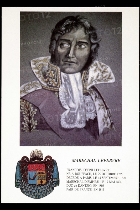 Portrait of Marshal Lefebvre.