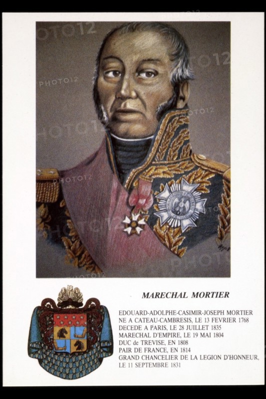 Portrait of Marshal Mortier.