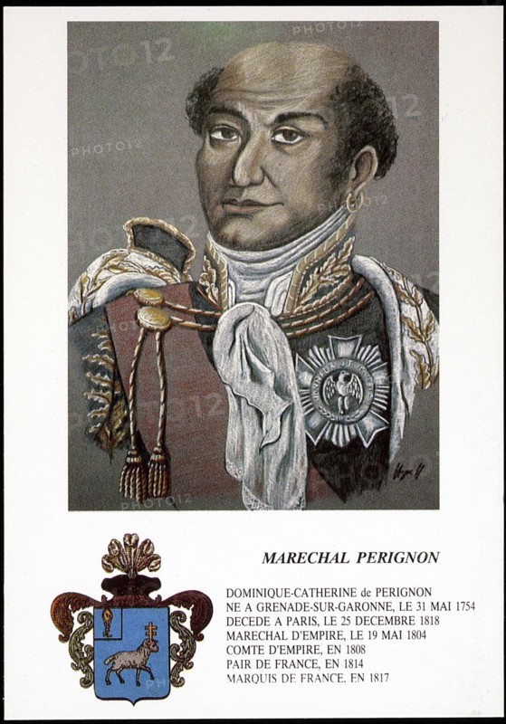 Portrait of Marshal Perignon.