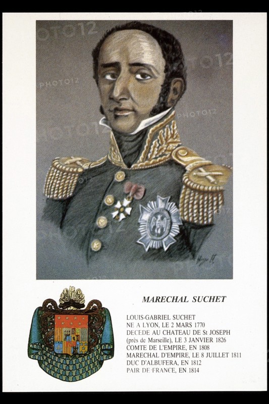 Portrait du maréchal Suchet.