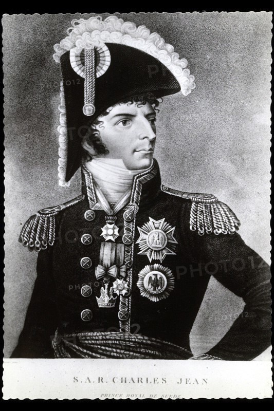 Portrait of Marshal Bernadotte.