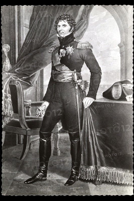 Portrait du maréchal Bernadotte.