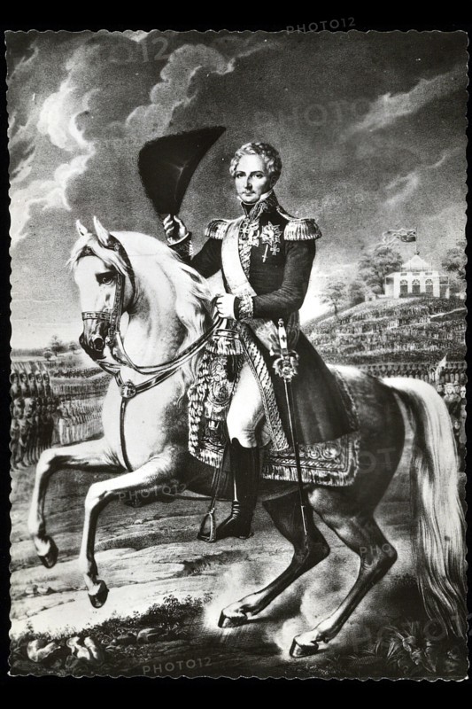 Portrait of Marshal Bernadotte.