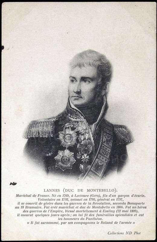 Portrait of Marshal Lannes.