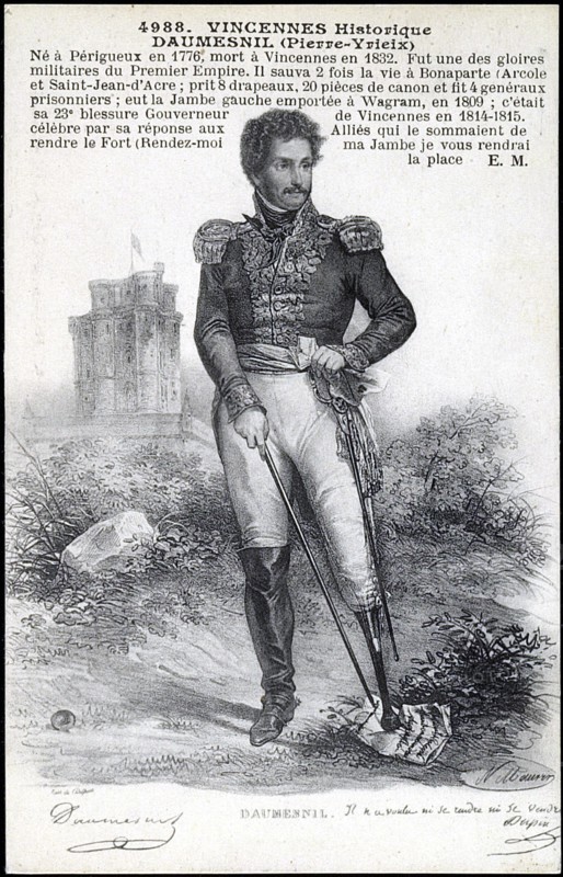 Portrait of General Daumesnil.