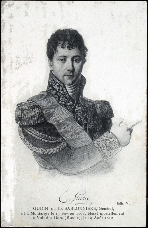 Portrait du général Gudin de la Sablonnière.