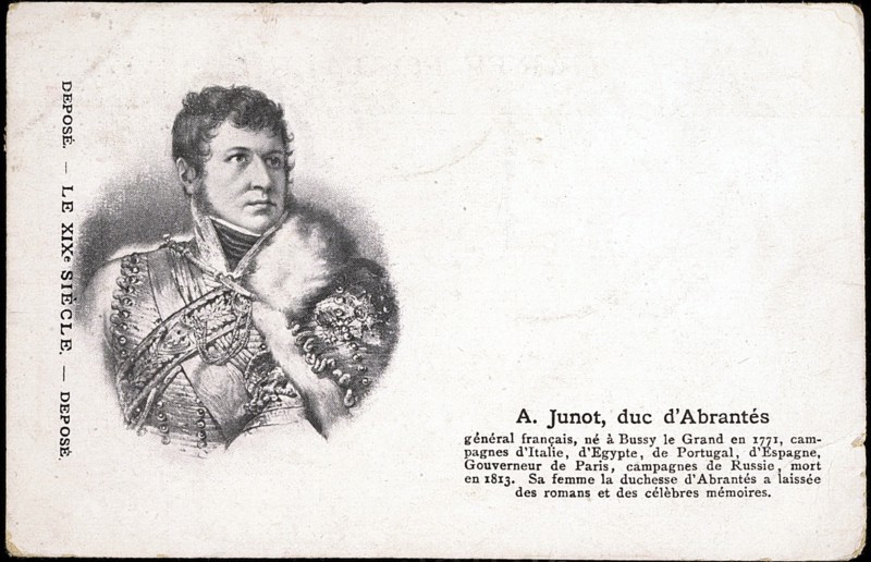 Portrait of General A.Junot, duke of Abrantés.