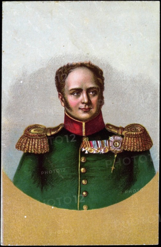 Portrait d'Alexandre Ier.