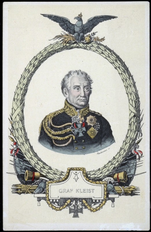 Portrait du général Kleist.
