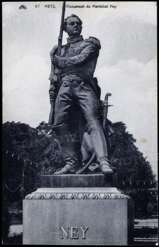 Statue du maréchal Ney.
