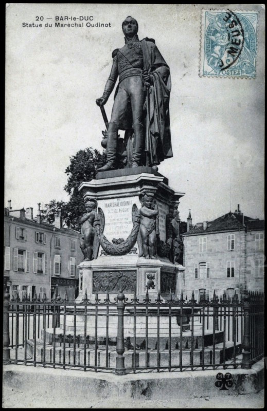 Statue of Marshal Oudinot.