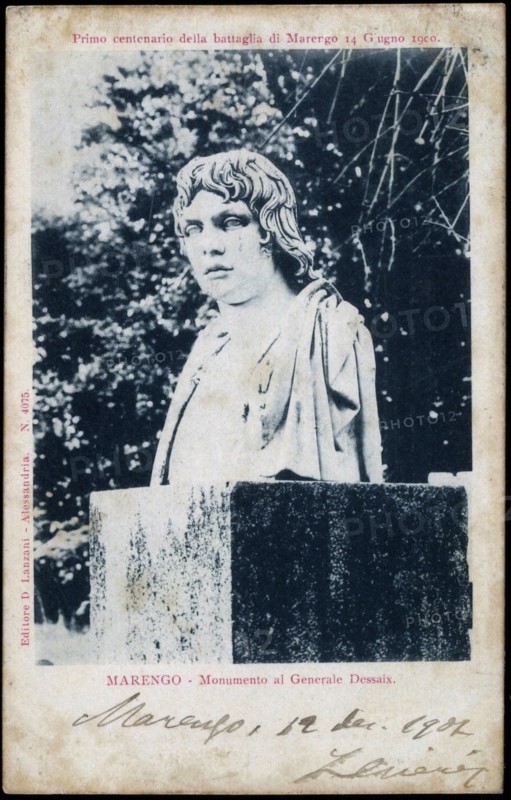 Buste of General Desaix in Alessandria (Italy).