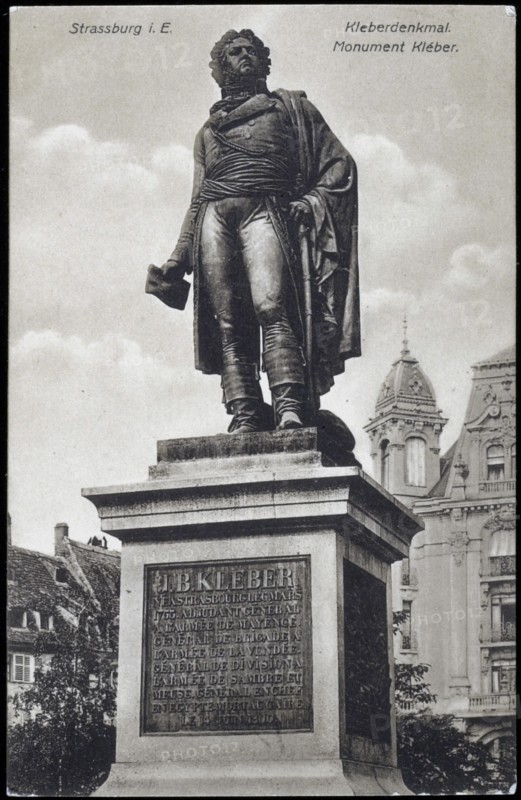 Statue of General Kléber in Strasbourg.