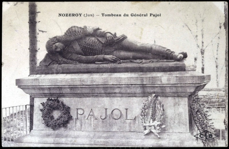 Tomb of General Pajol in Nozeroy (Jura).