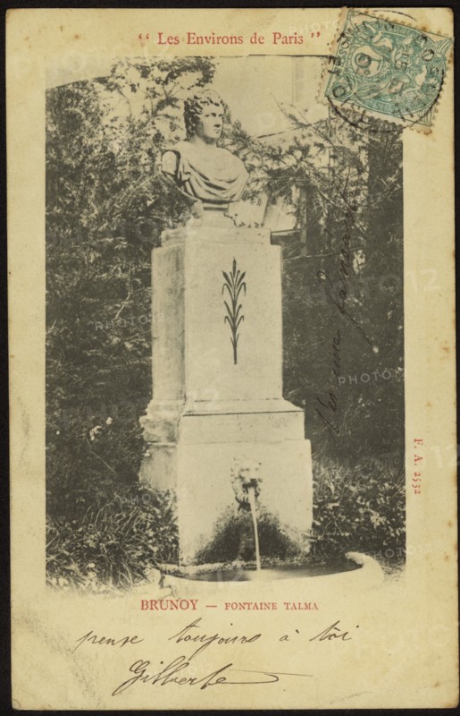 The Talma Fountain in Brunoy.