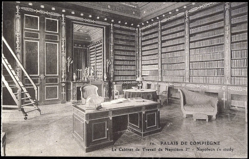 Castle of Compiègne: Napoleon I's study