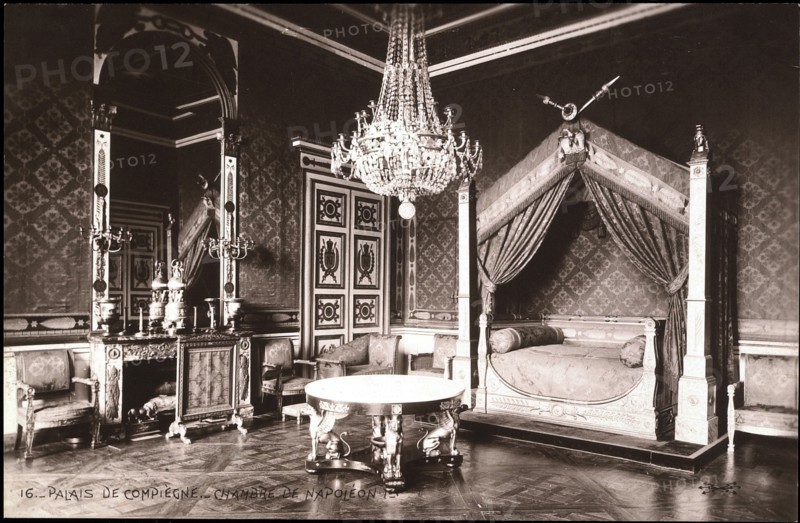 Castle of Compiègne: Napoleon I's bedroom