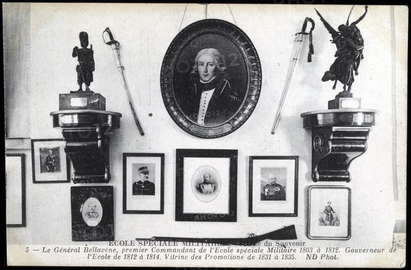 Ecole spéciale militaire : portrait du général Bellavène.