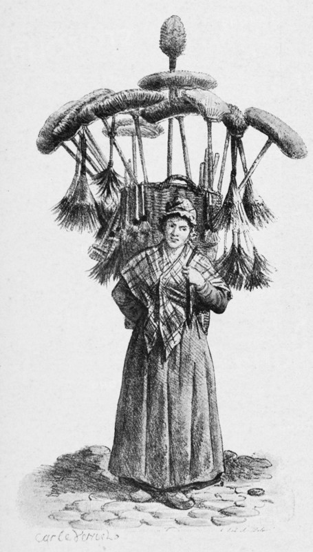 Street sellers in Paris