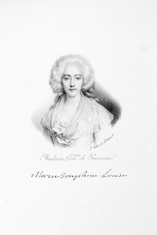 Marie-Joséphine Louise de Savoie, Comtesse de Provence