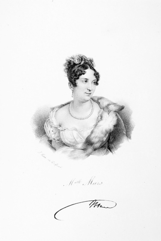 Anne Françoise Boutet (1779-1847), dite Mademoiselle Mars.
