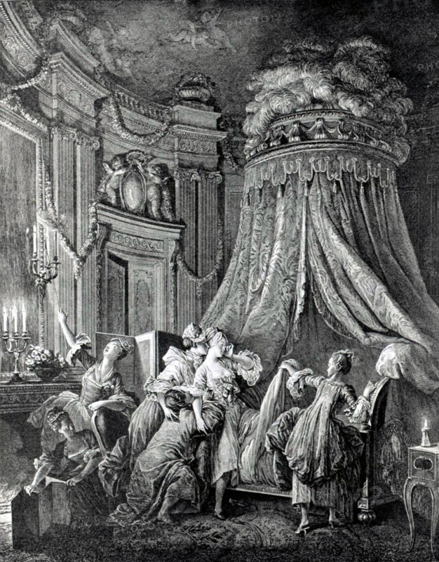 Gravure de Baudouin, Scène intime