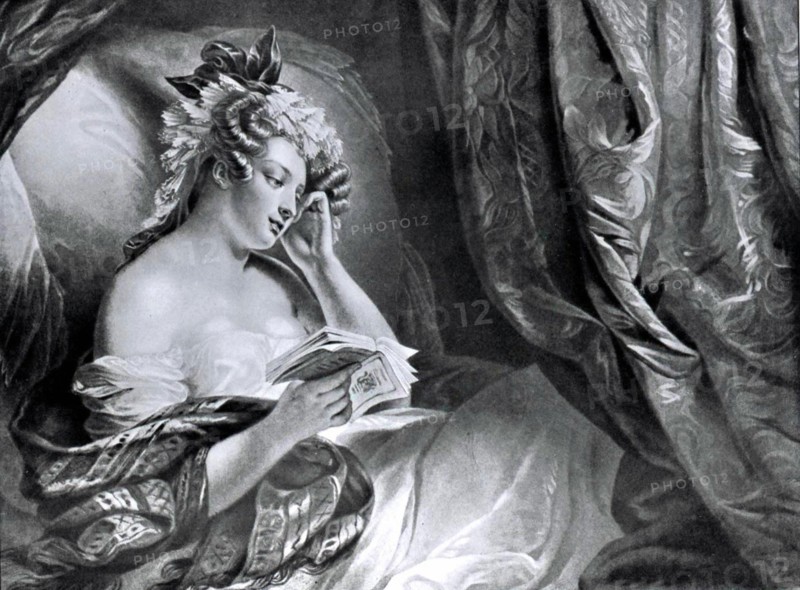 Gravure de A. Pages, Femme