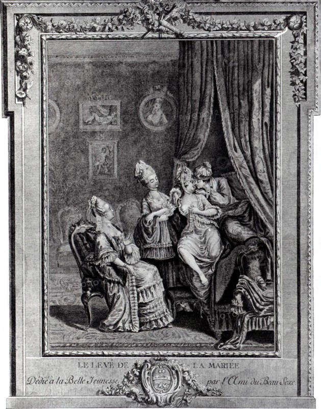Gravure de Queverdo, Scène intime