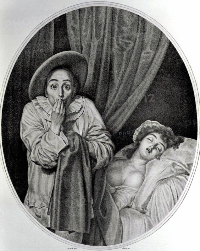 Gravure de Siccardi, Le sommeil