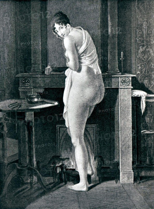 Gravure de Mallet, Scène intime