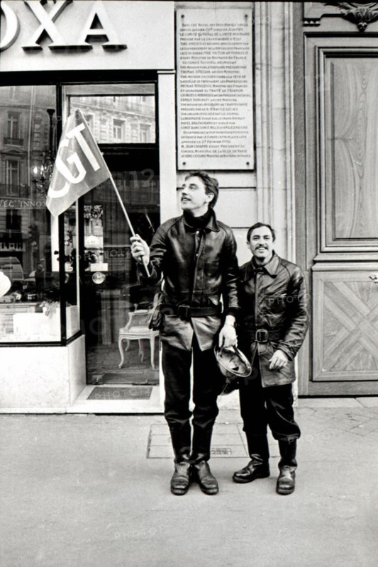 Civil servants' demonstration, CGT labor union