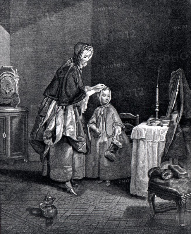 Chardin, Dressing