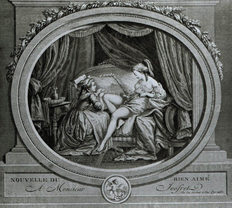 Gravure de Queverdo, Nouvelle du bien aimé