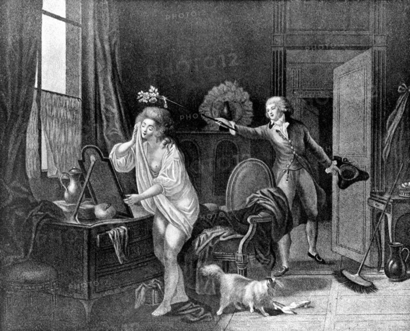 Gravure de Scholl, Le bouquet impromptu
