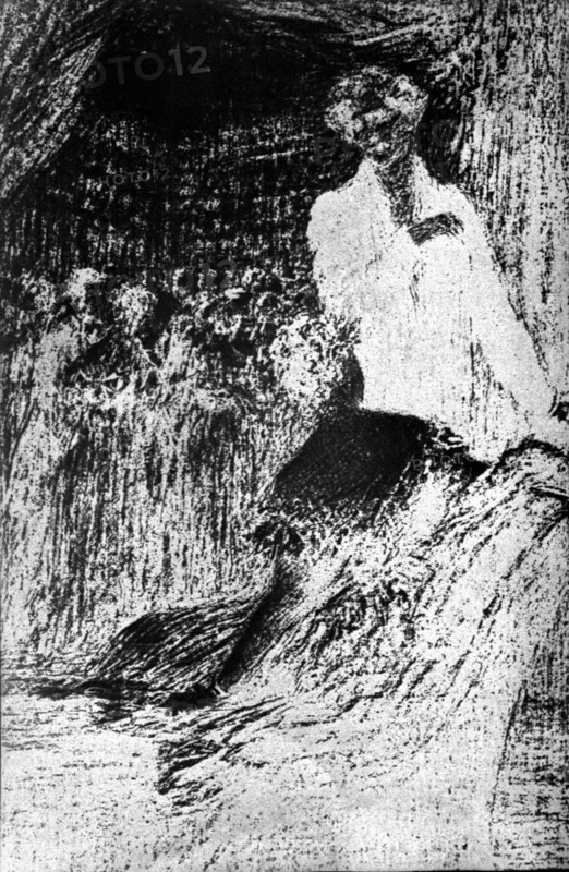 Dessin de Fantin-Latour, Un bal