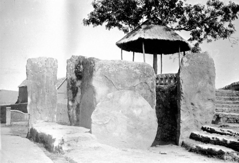 Old Malgache door in Tananarive, Madagascar