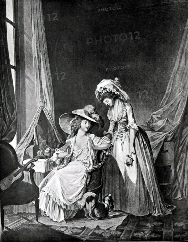 Gravure de Lavreince, L'aveu difficile