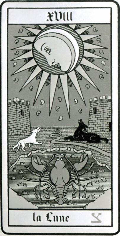 Marseilles Tarot card